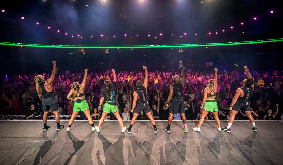 LES MILLS LIVE STOCKHOLM Electrifies Avicii Arena