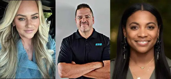 The EōS team (L-R): Joella Hopkins, Cameron Child and Brittney Watson